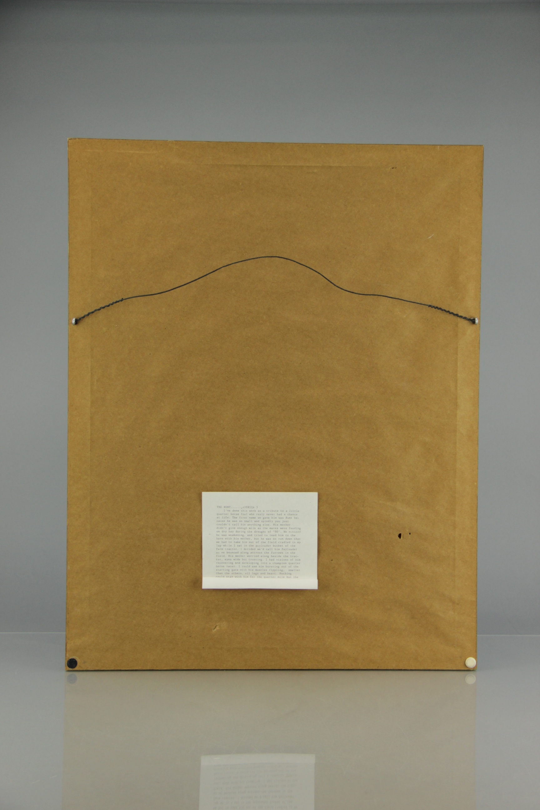 Price Youngman Lithograph "The Runt" 1989