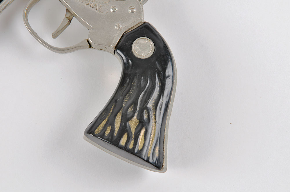 Vintage Kids Cap Gun and Homemade Rubberband gun