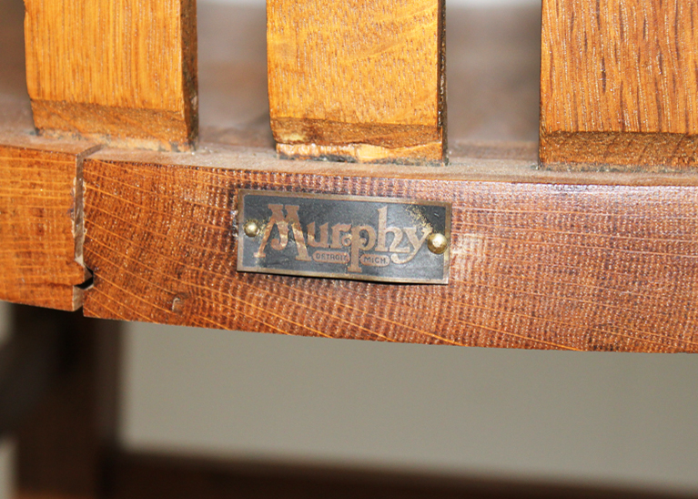 Murphy Chair Company Tiger Oak Mission Chairs