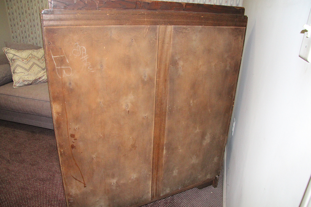 Art Deco Style Oak Display Cabinet