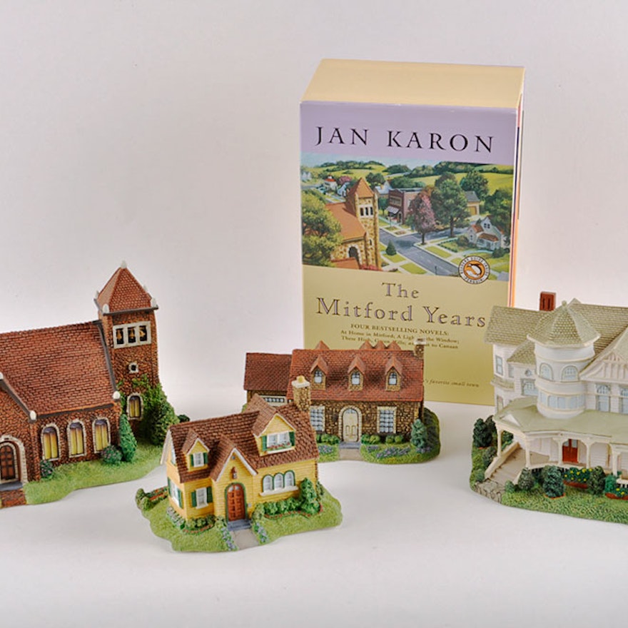 Jan Karon Hallmark Mitford Collection of Home Figurines