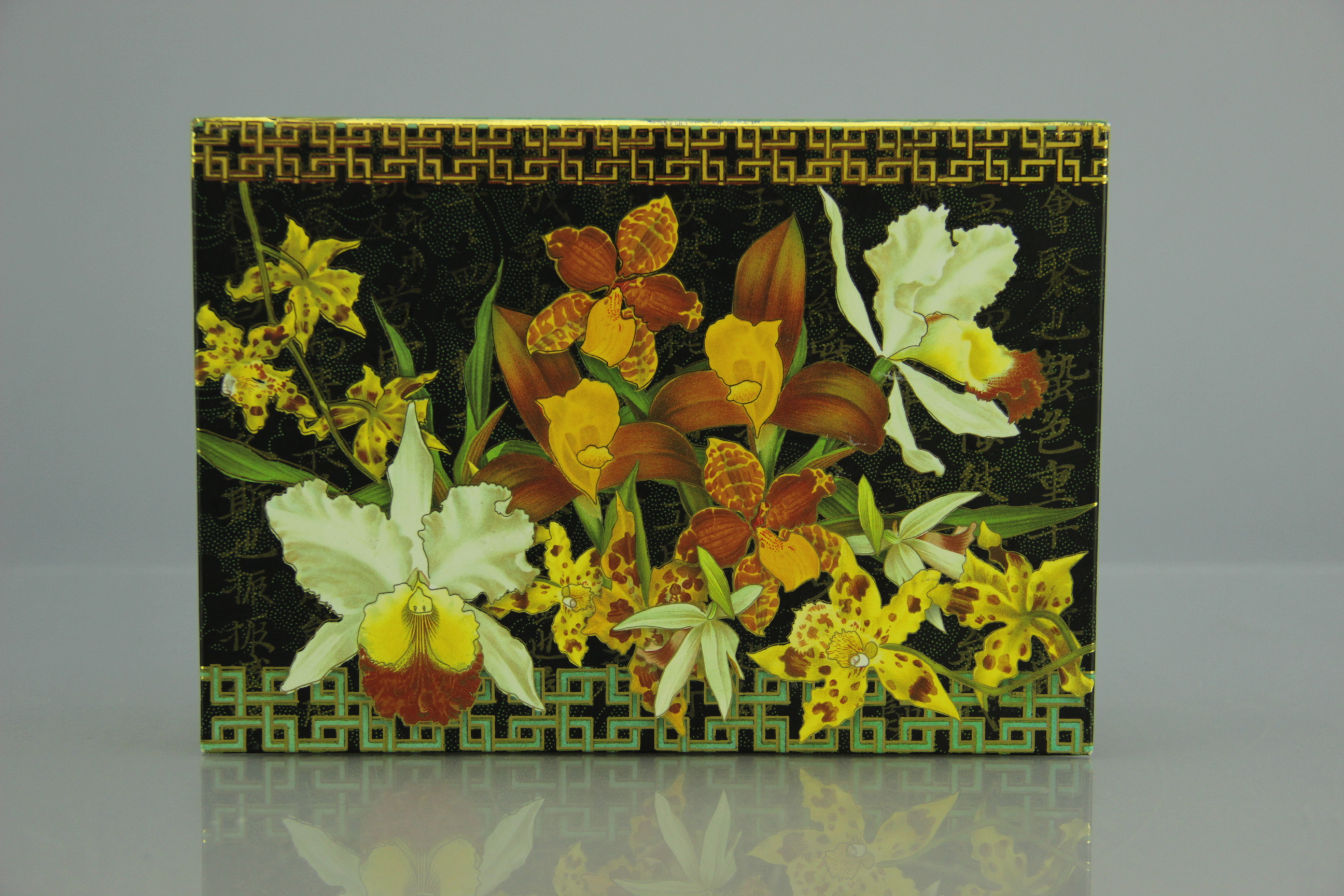 Vintage Italian Silk Head Scarf with Box