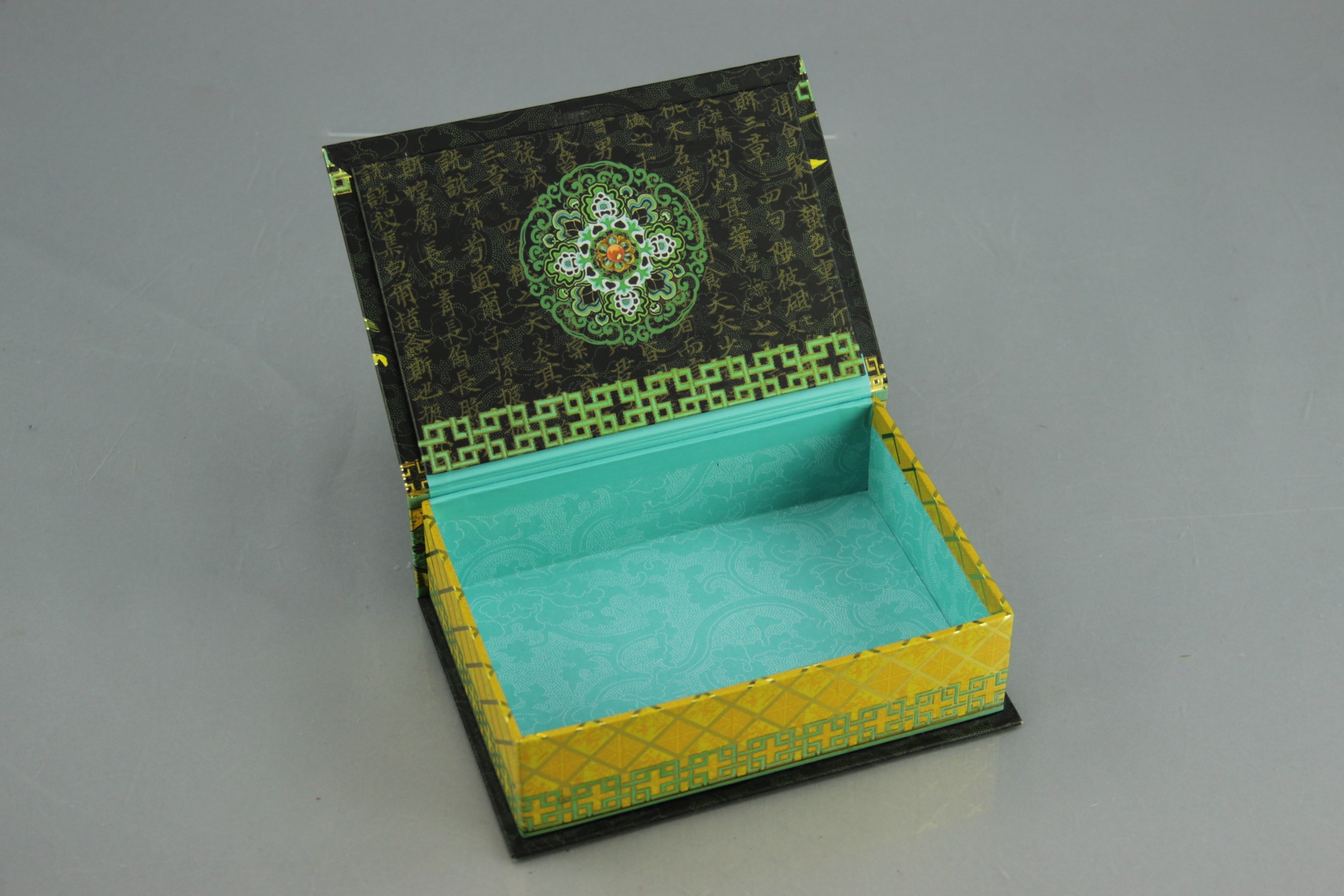 Vintage Italian Silk Head Scarf with Box