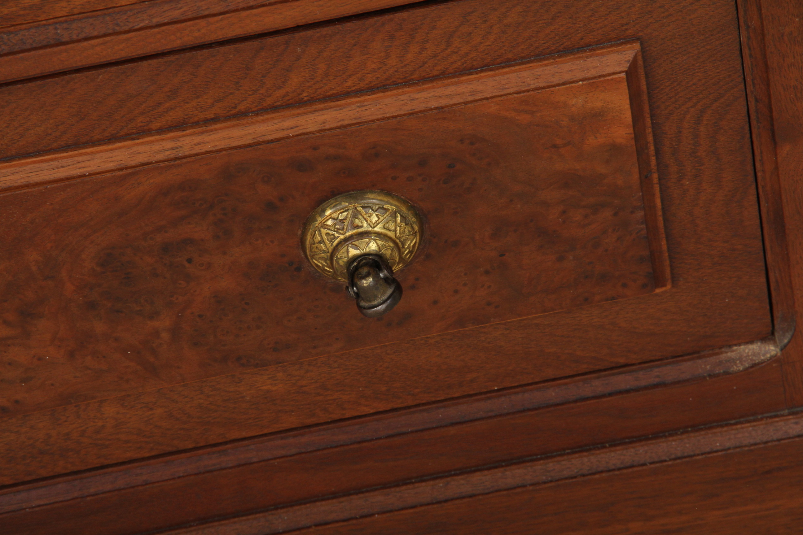 Antique Carrara Marble Top Washstand