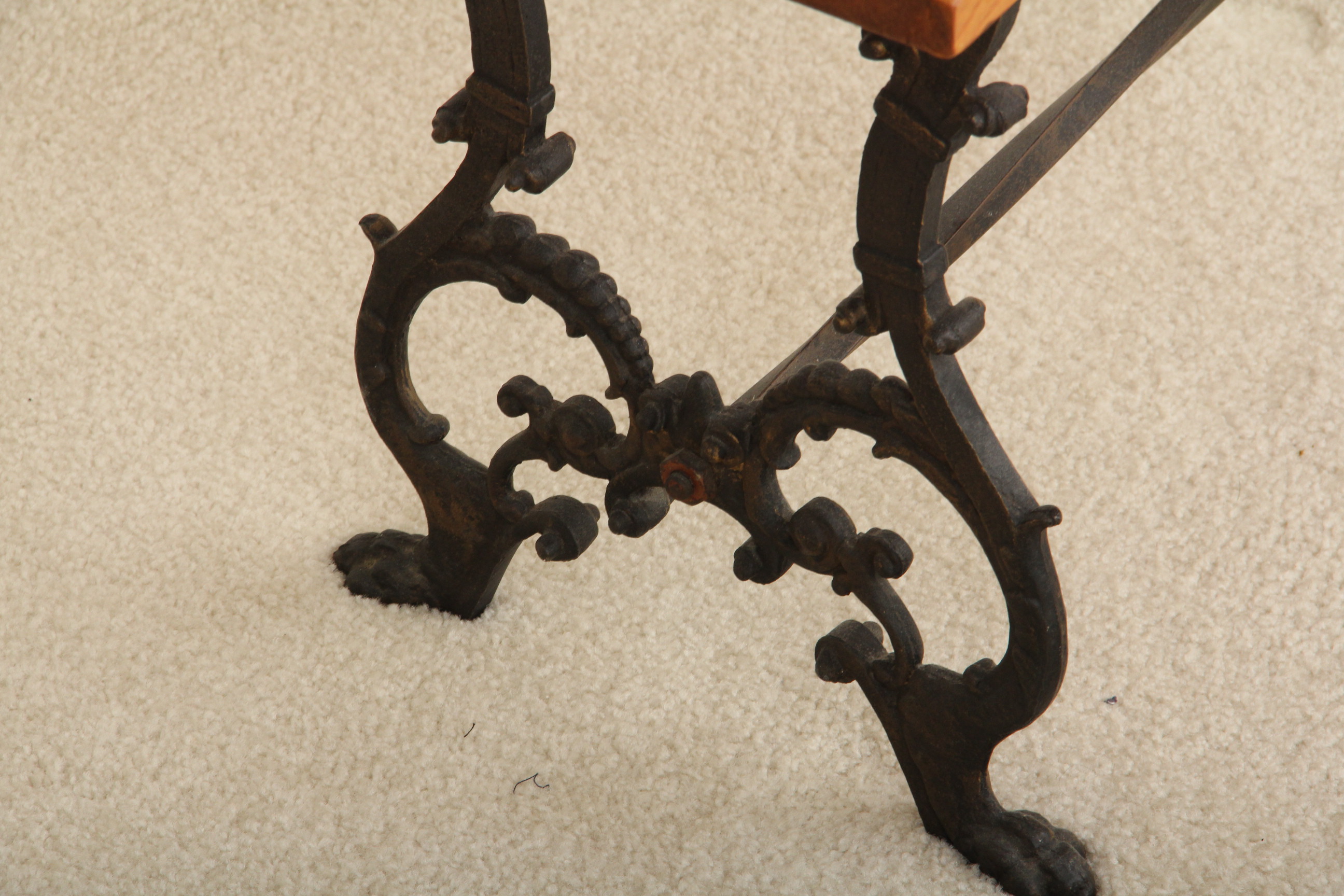 Wrought Iron Bench