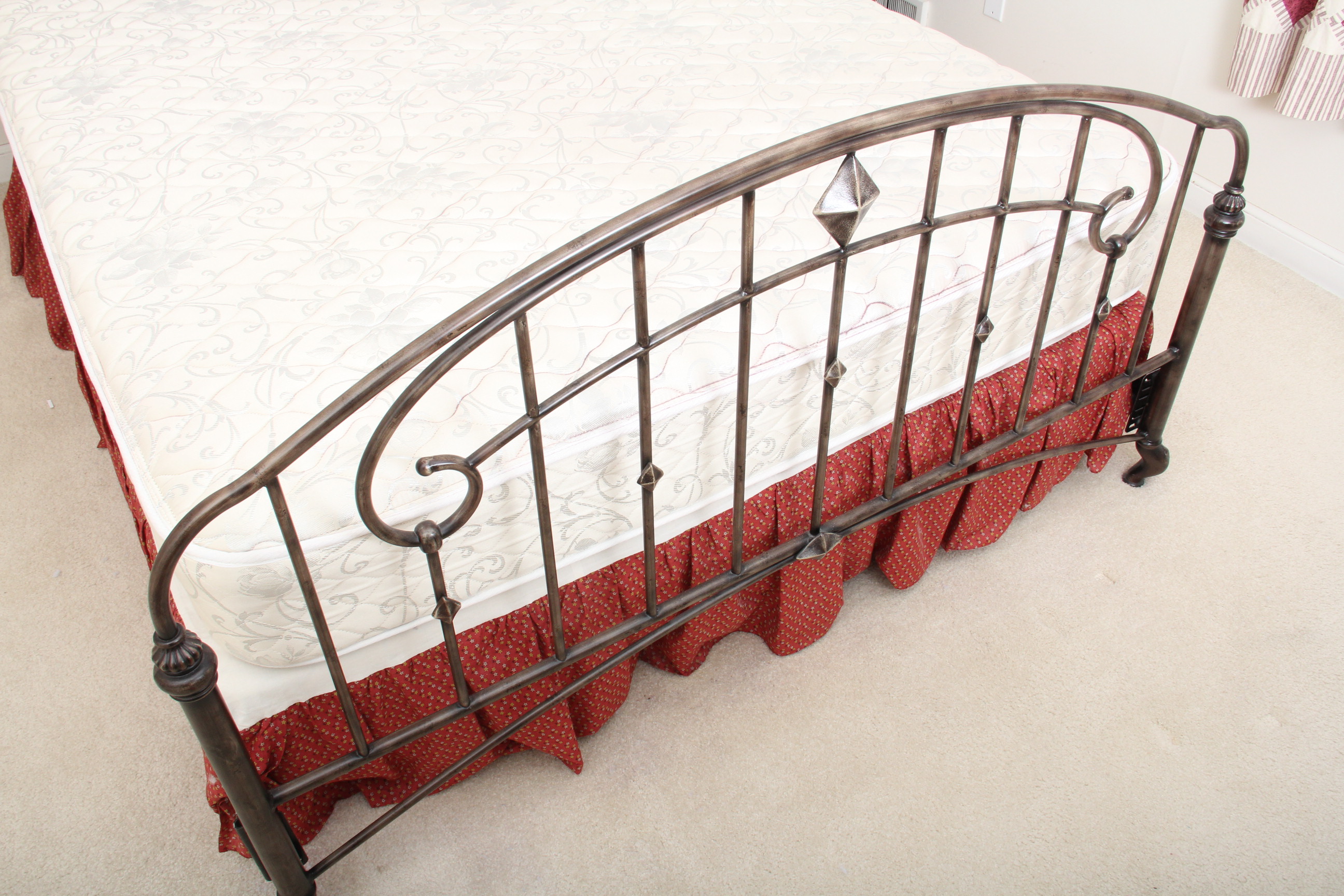 Metal Full Size Bed and Frame