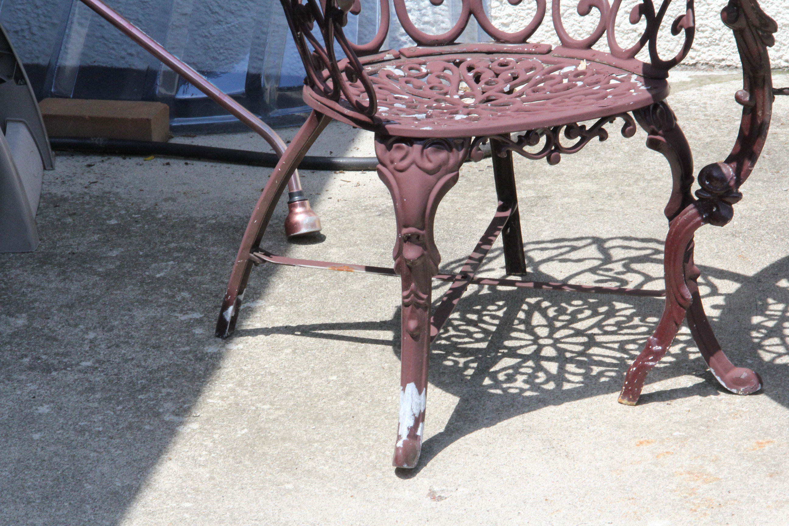 Wrought Iron Table and Chairs