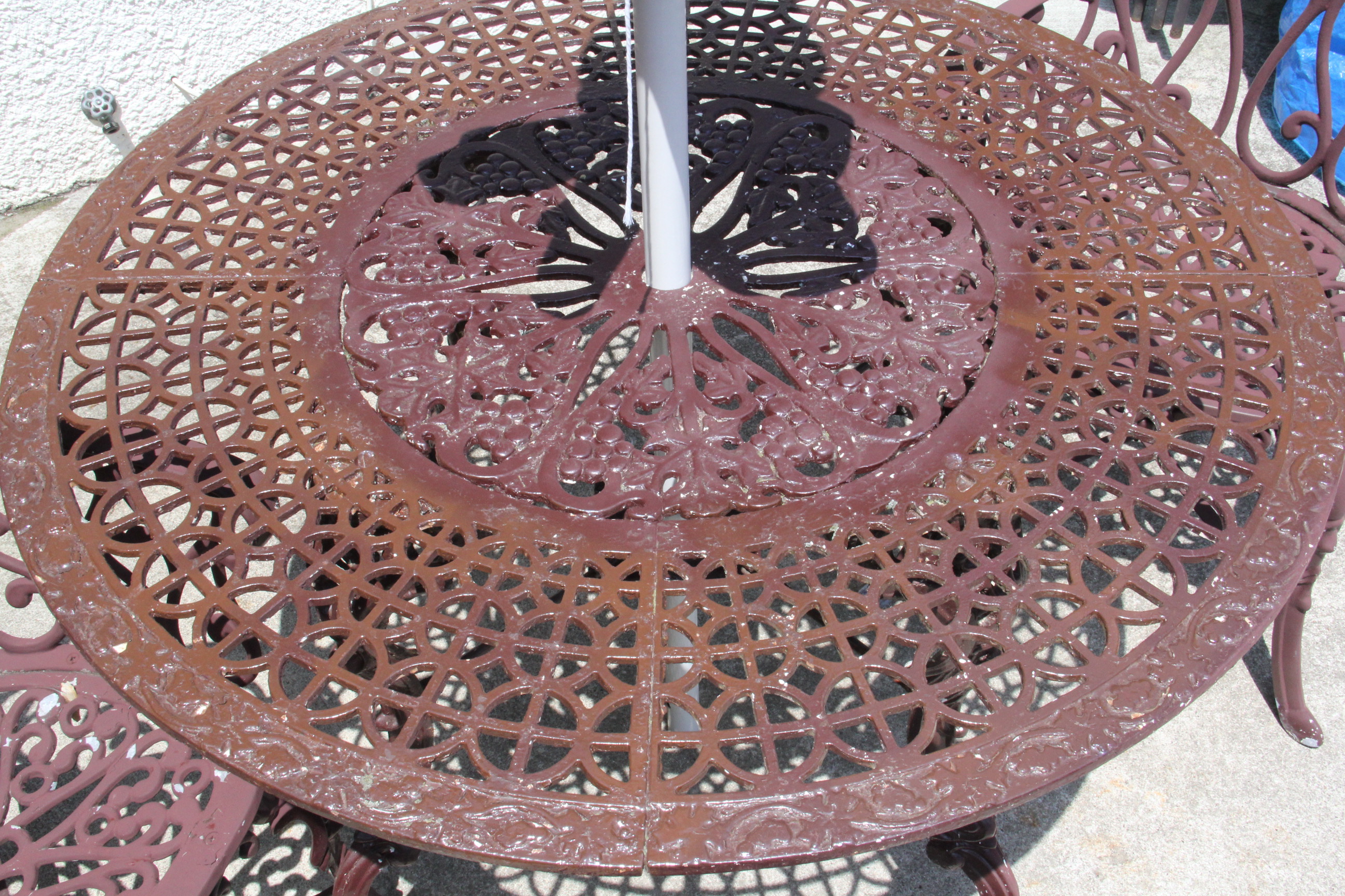 Wrought Iron Table and Chairs