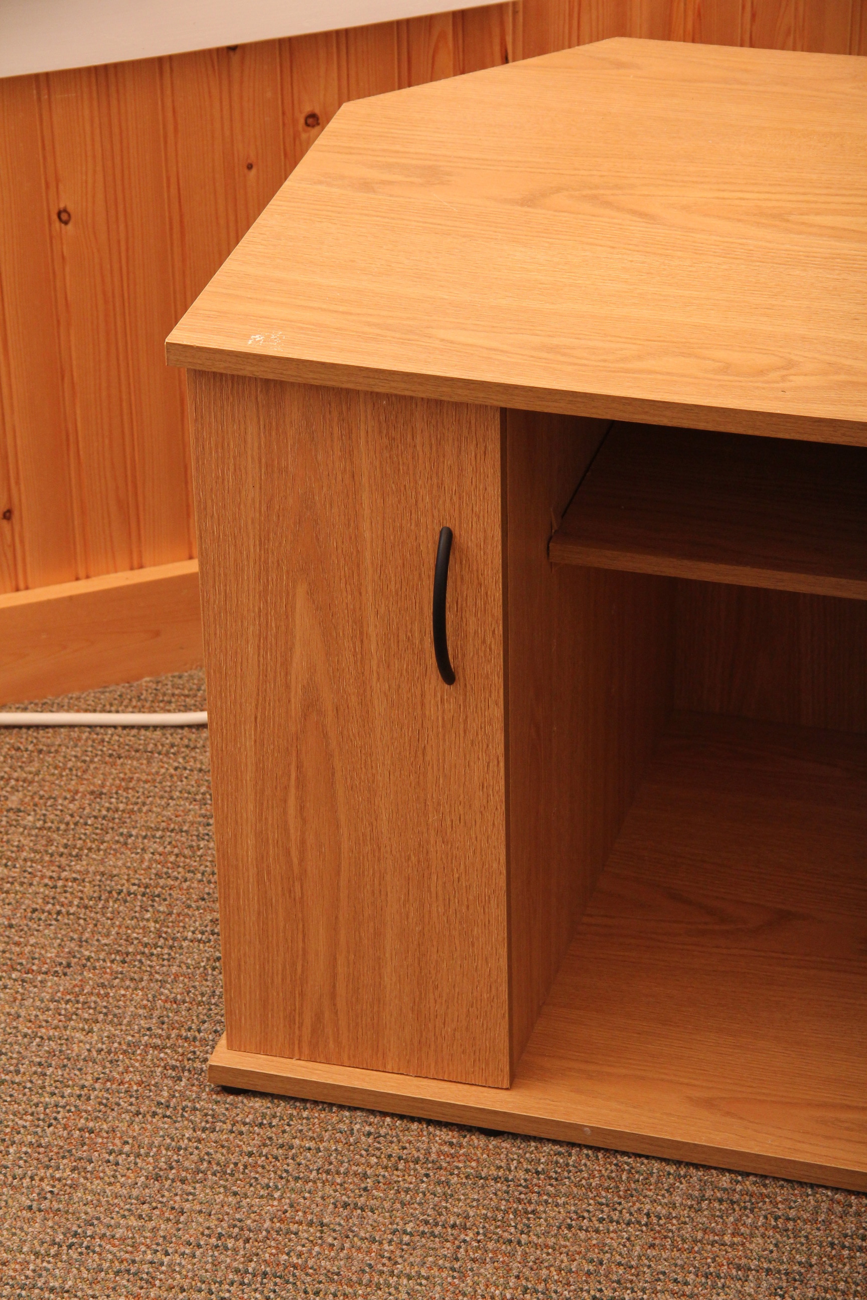 Corner Entertainment Stand