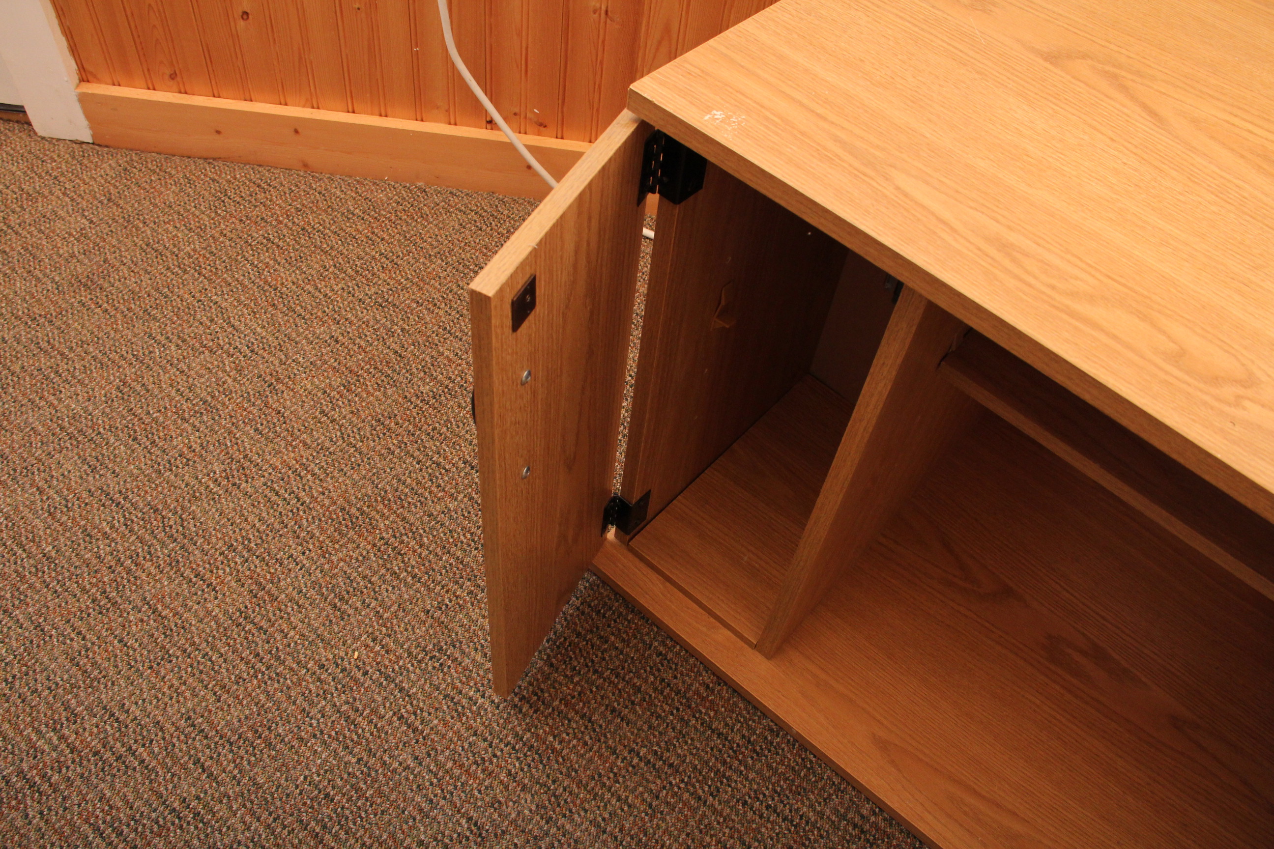 Corner Entertainment Stand