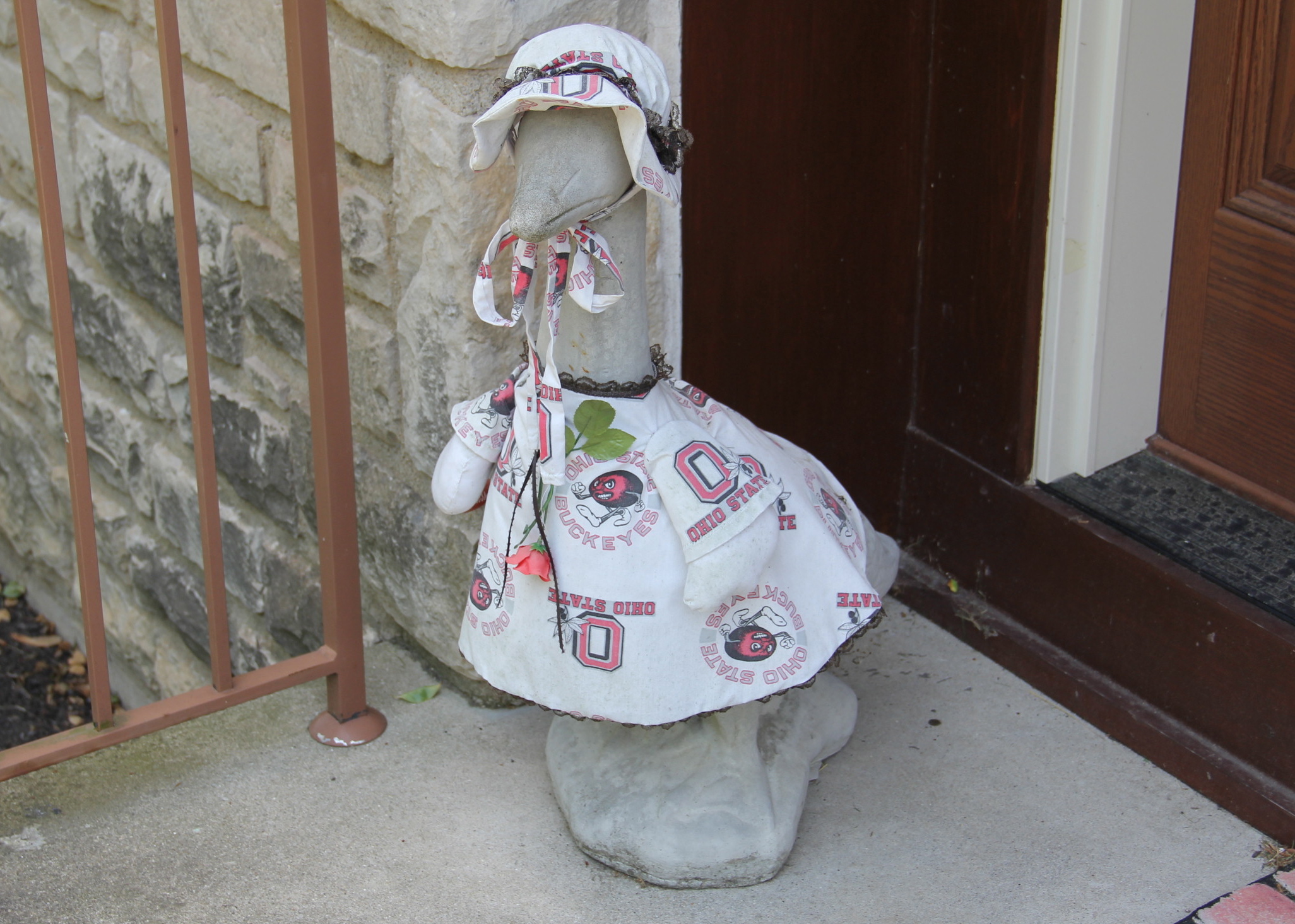 Cement Decorative Goose