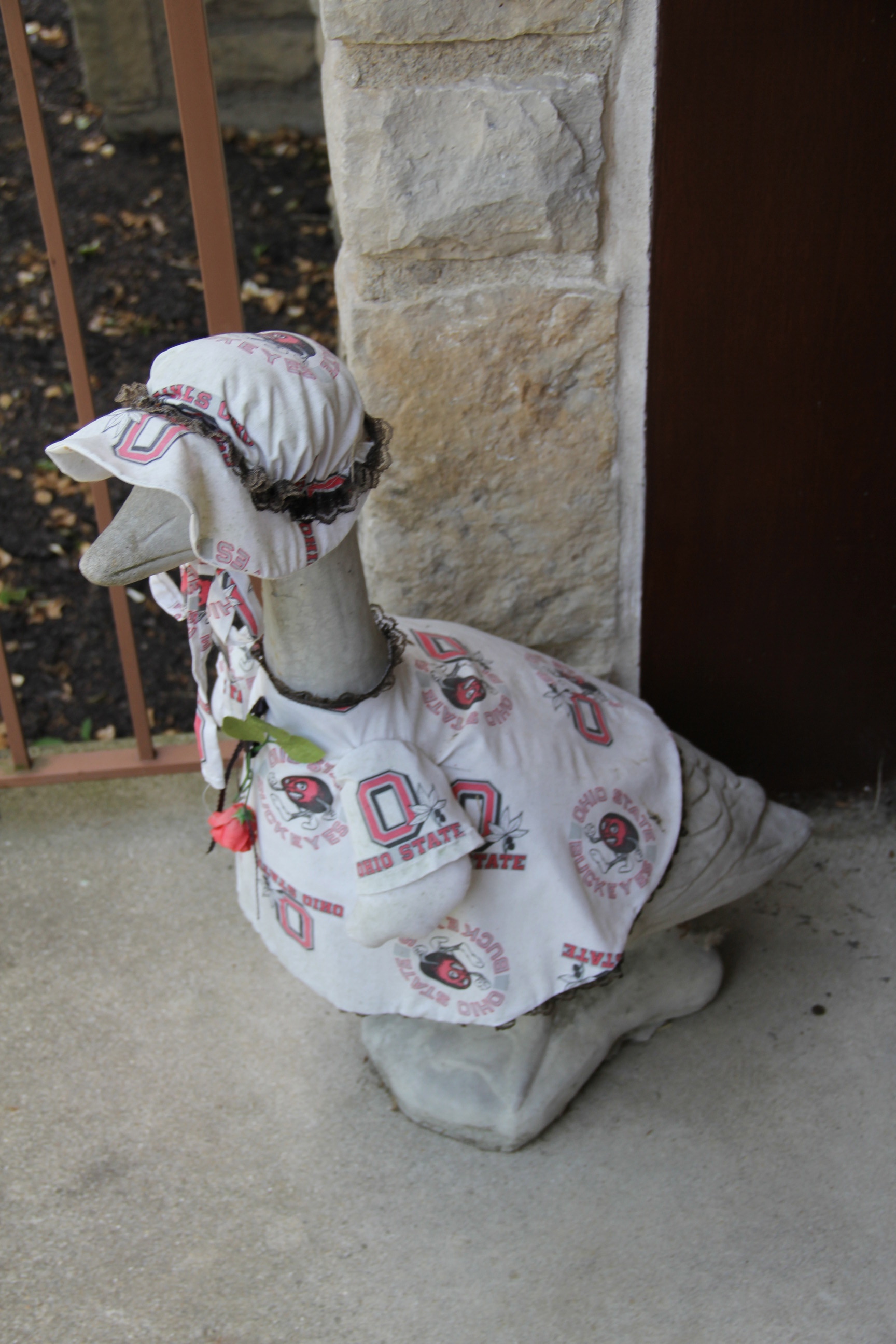 Cement Decorative Goose