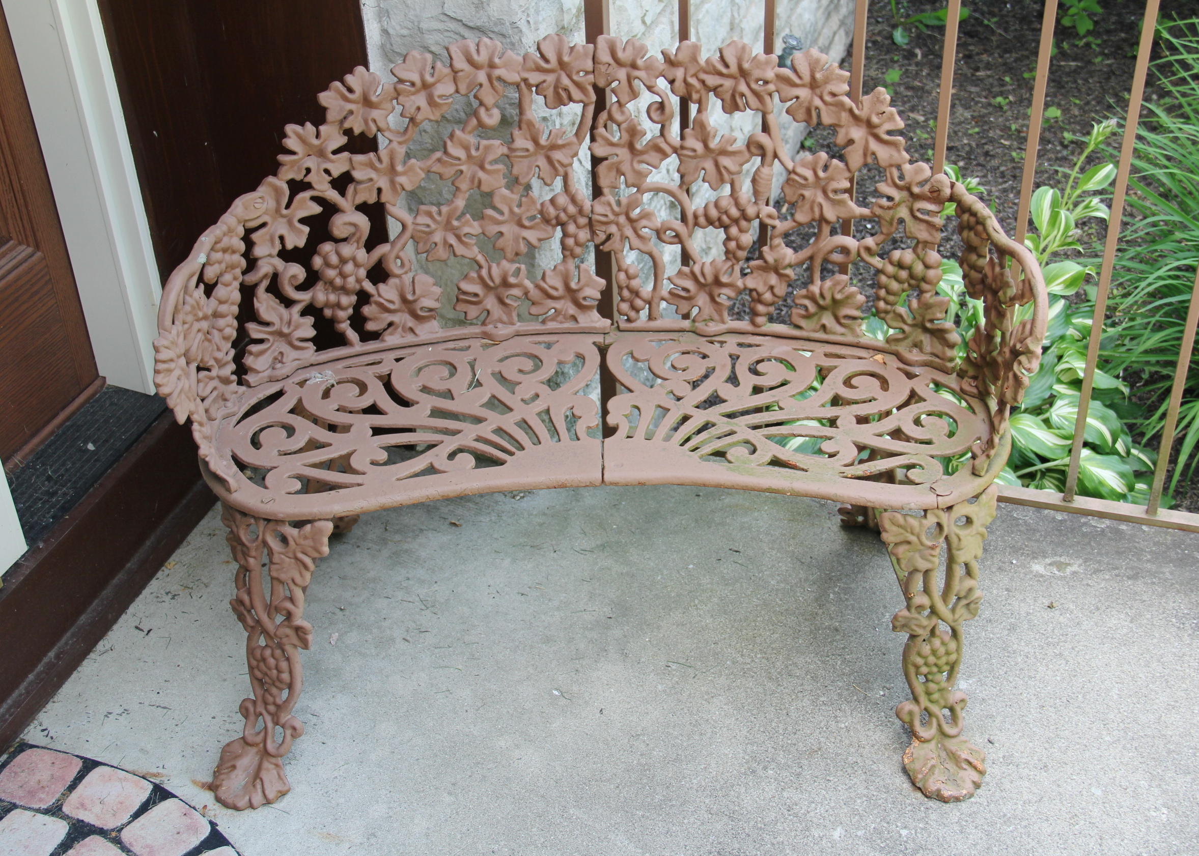 Cast Iron Bench