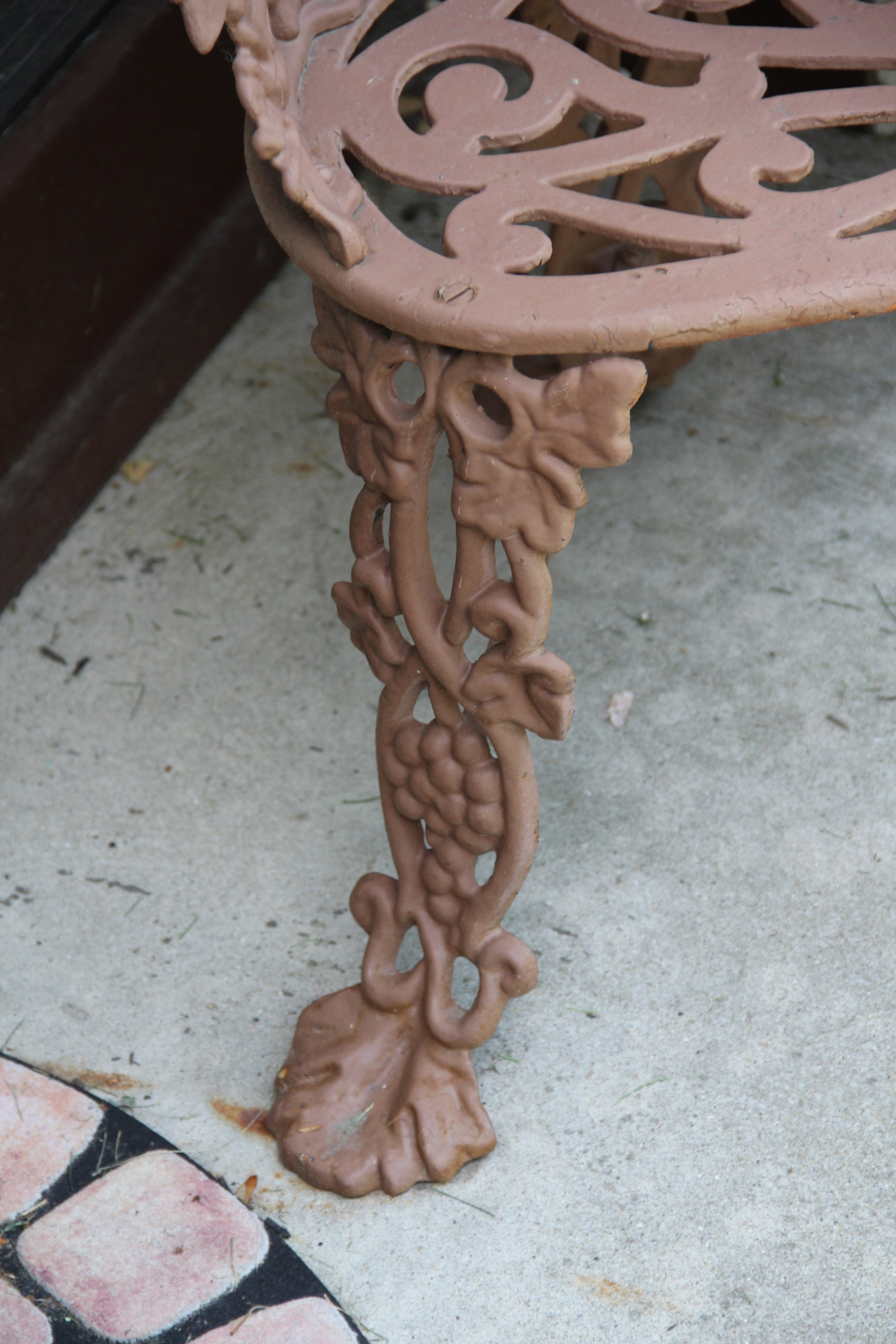 Cast Iron Bench