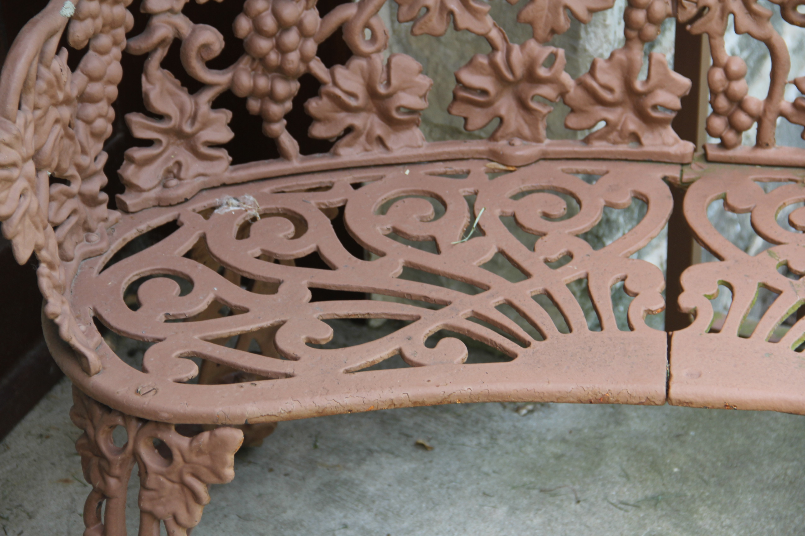 Cast Iron Bench
