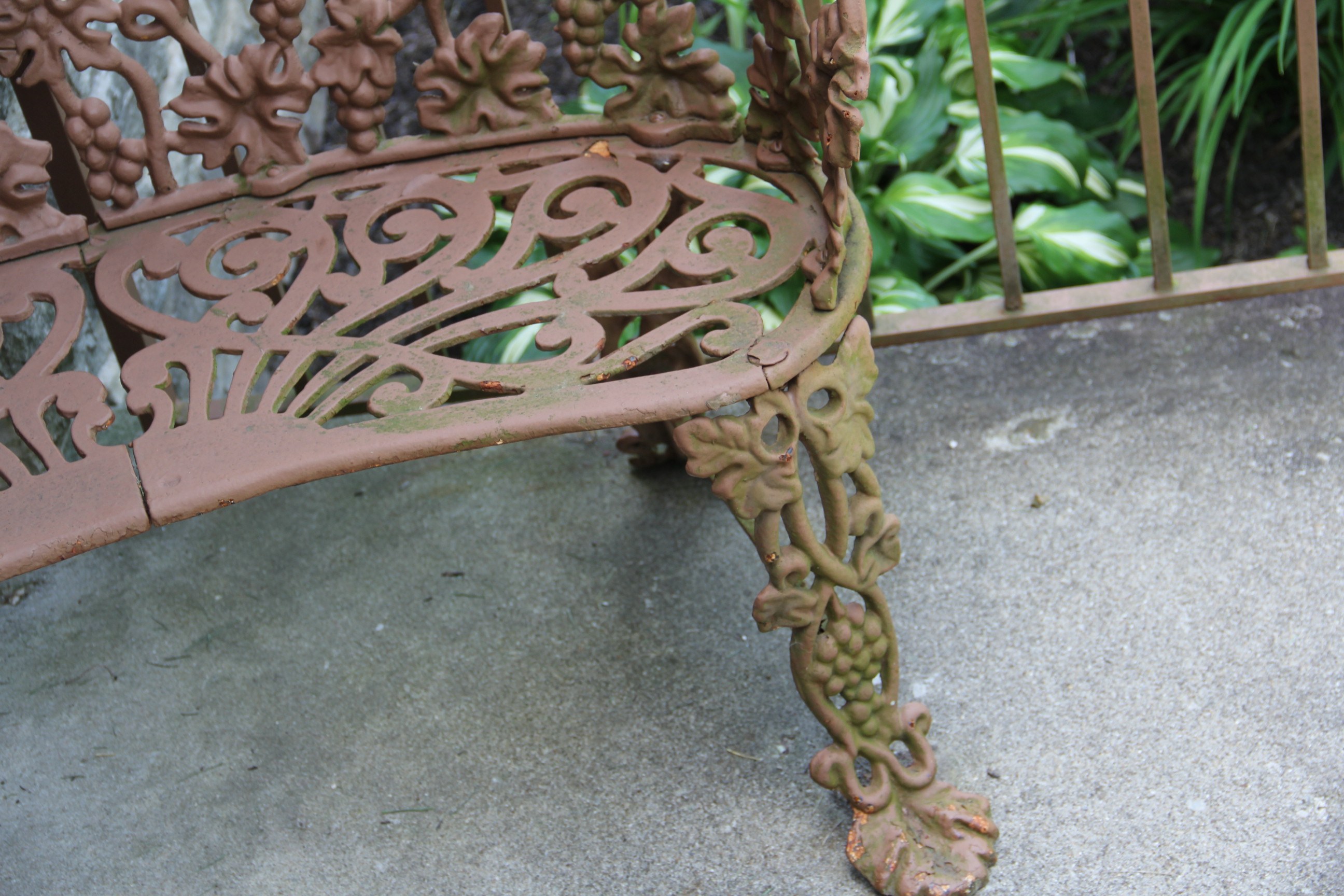 Cast Iron Bench