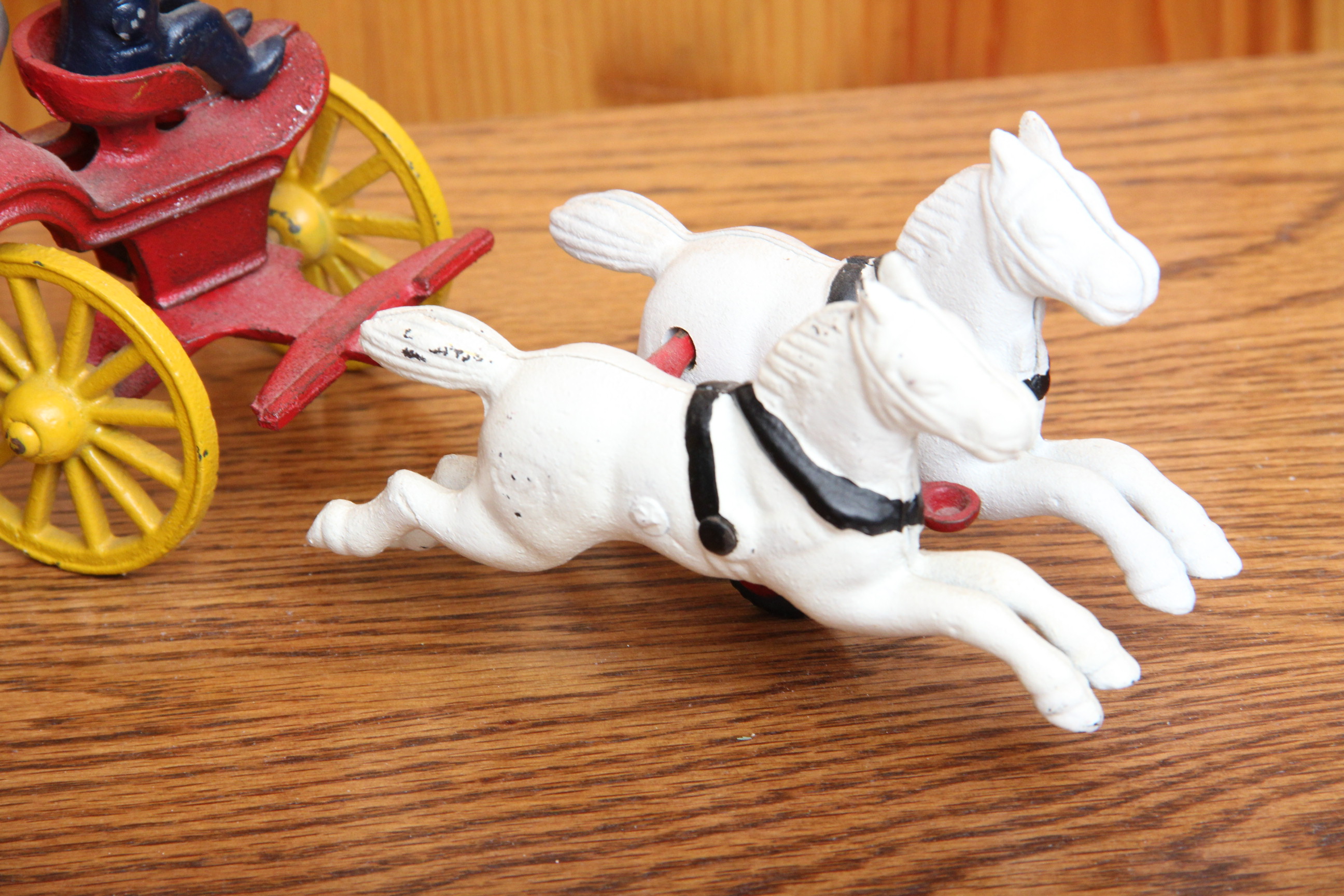 Cast Iron Fireman Figurine