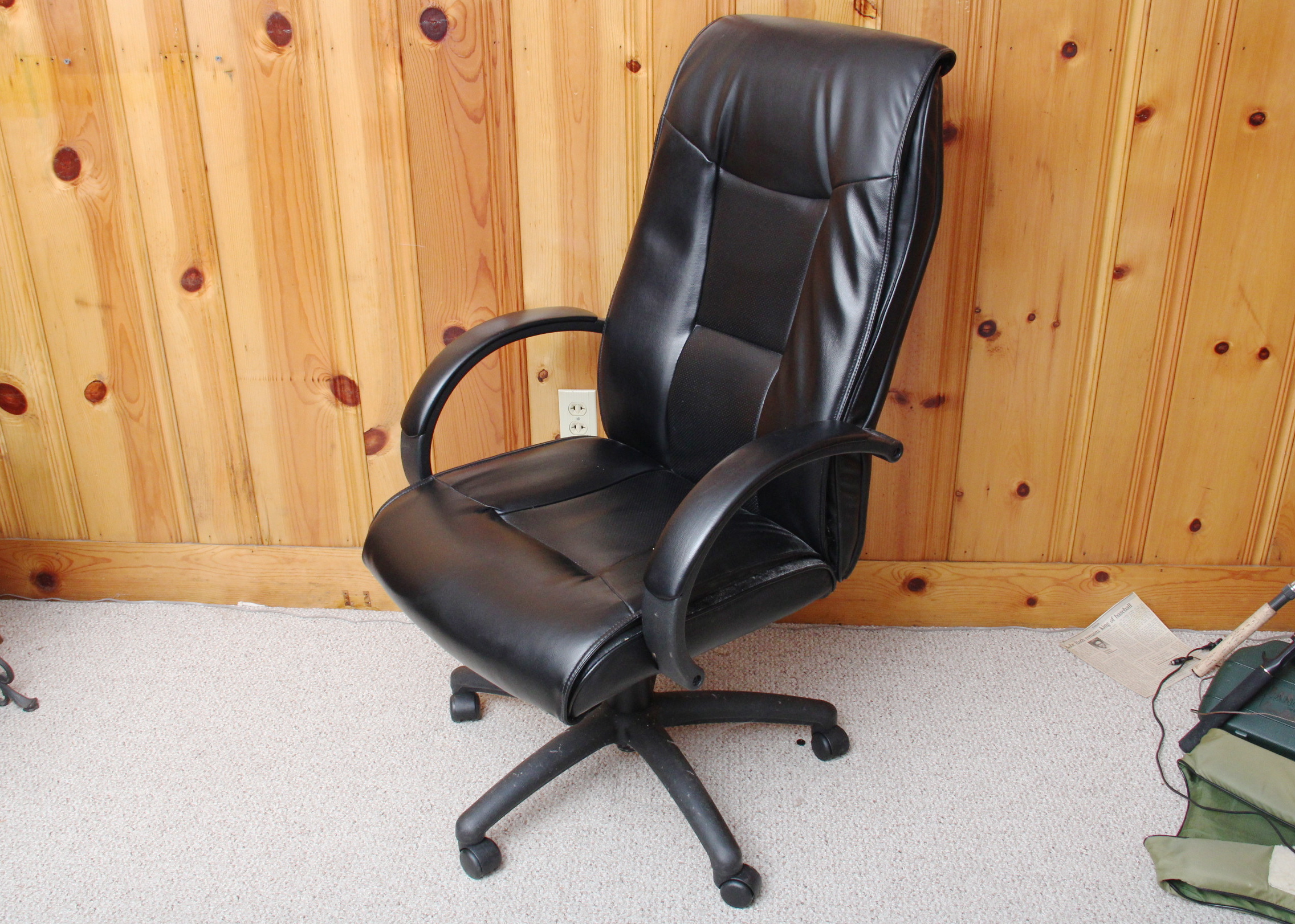 Faux Leather Office Chair