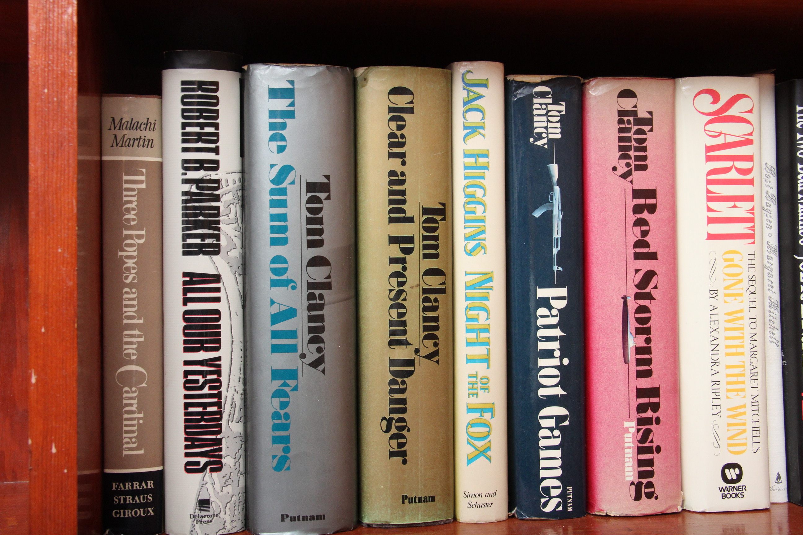 Assorted Fiction Books