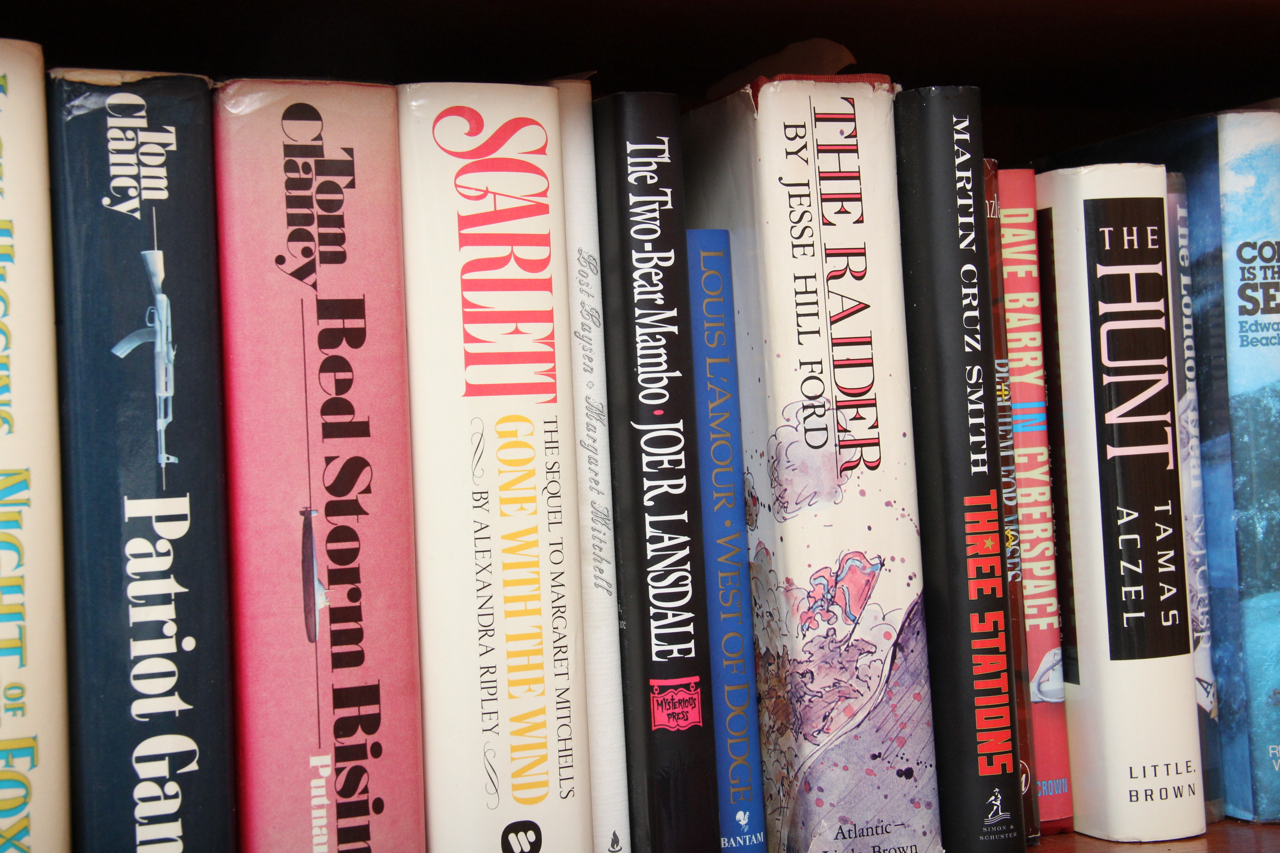 Assorted Fiction Books