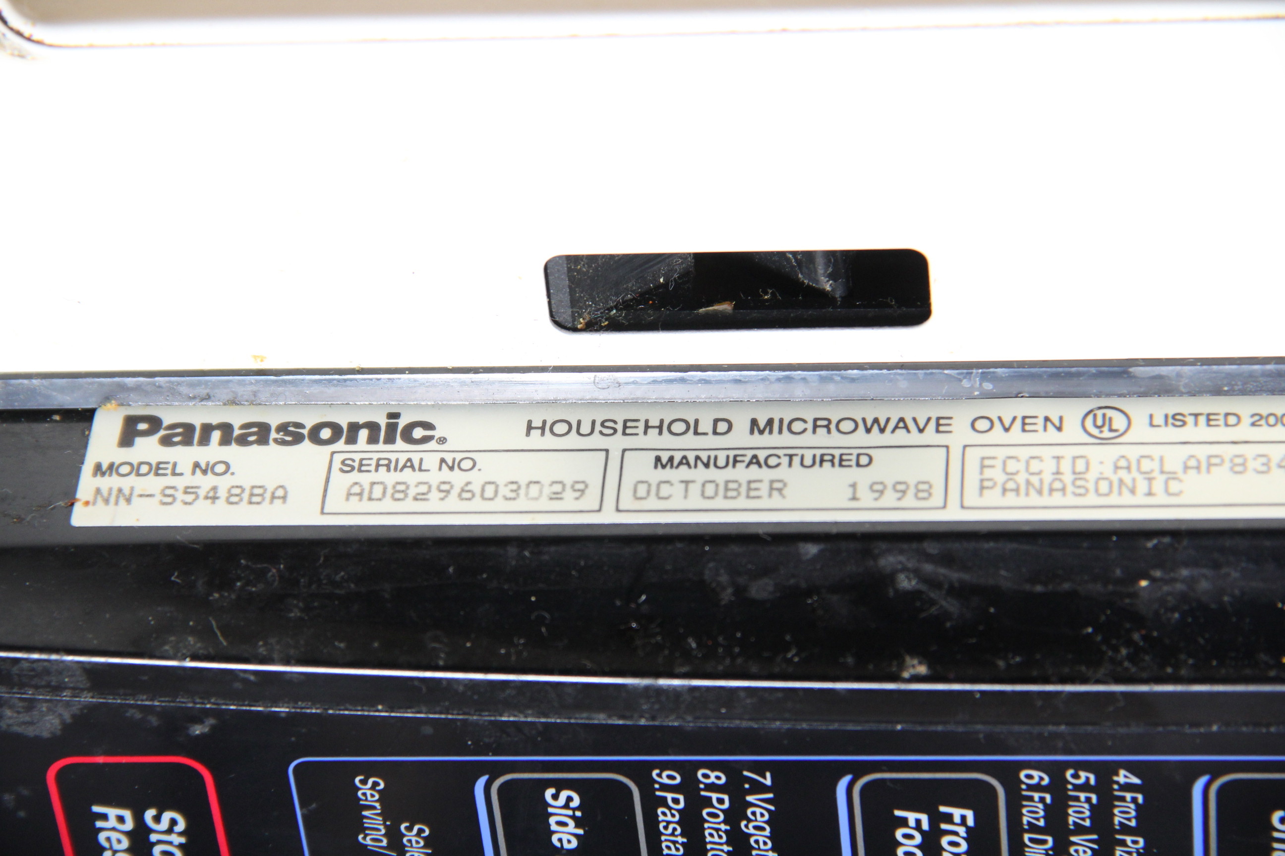 Panasonic Microwave