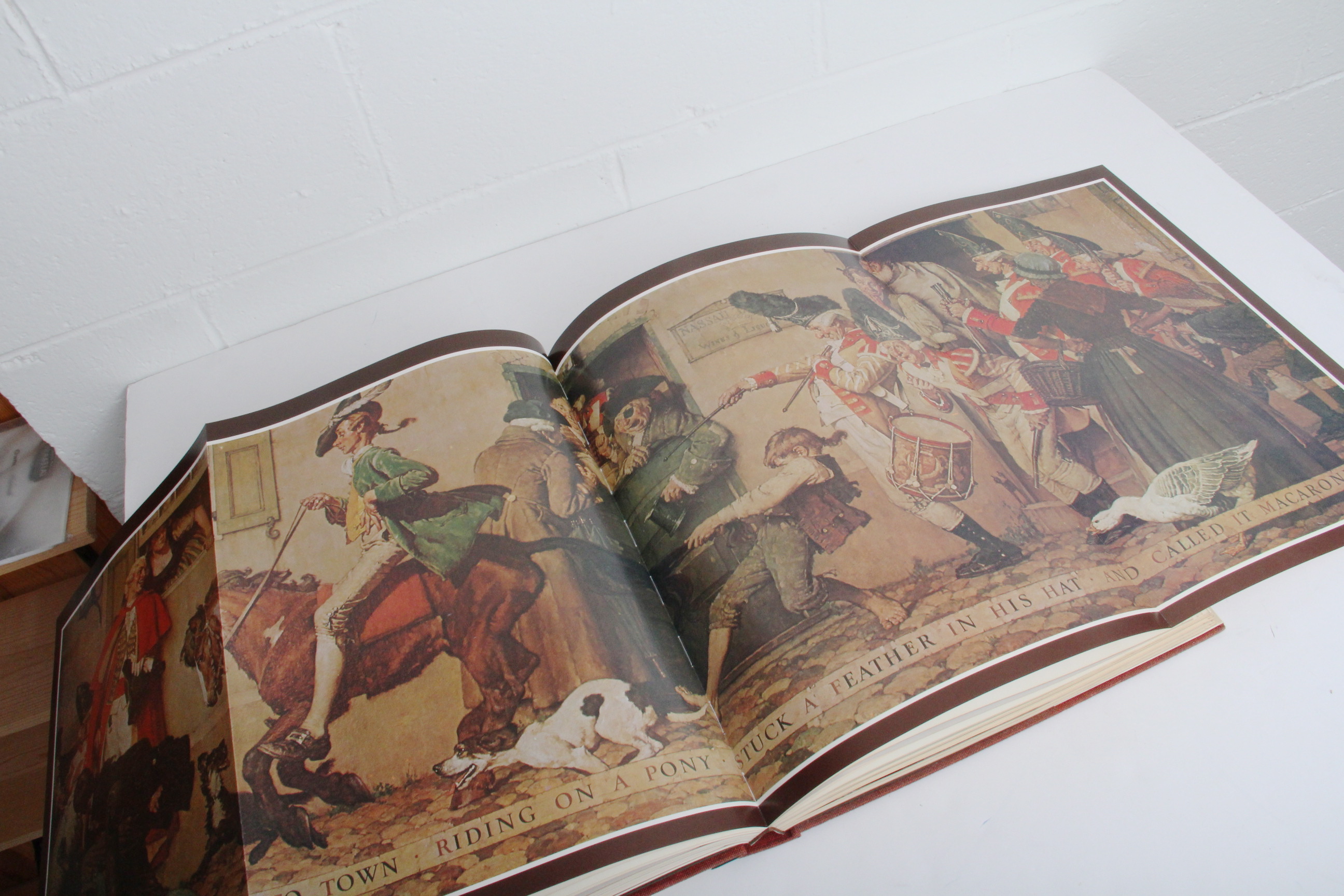 Norman Rockwell Coffee Table Book