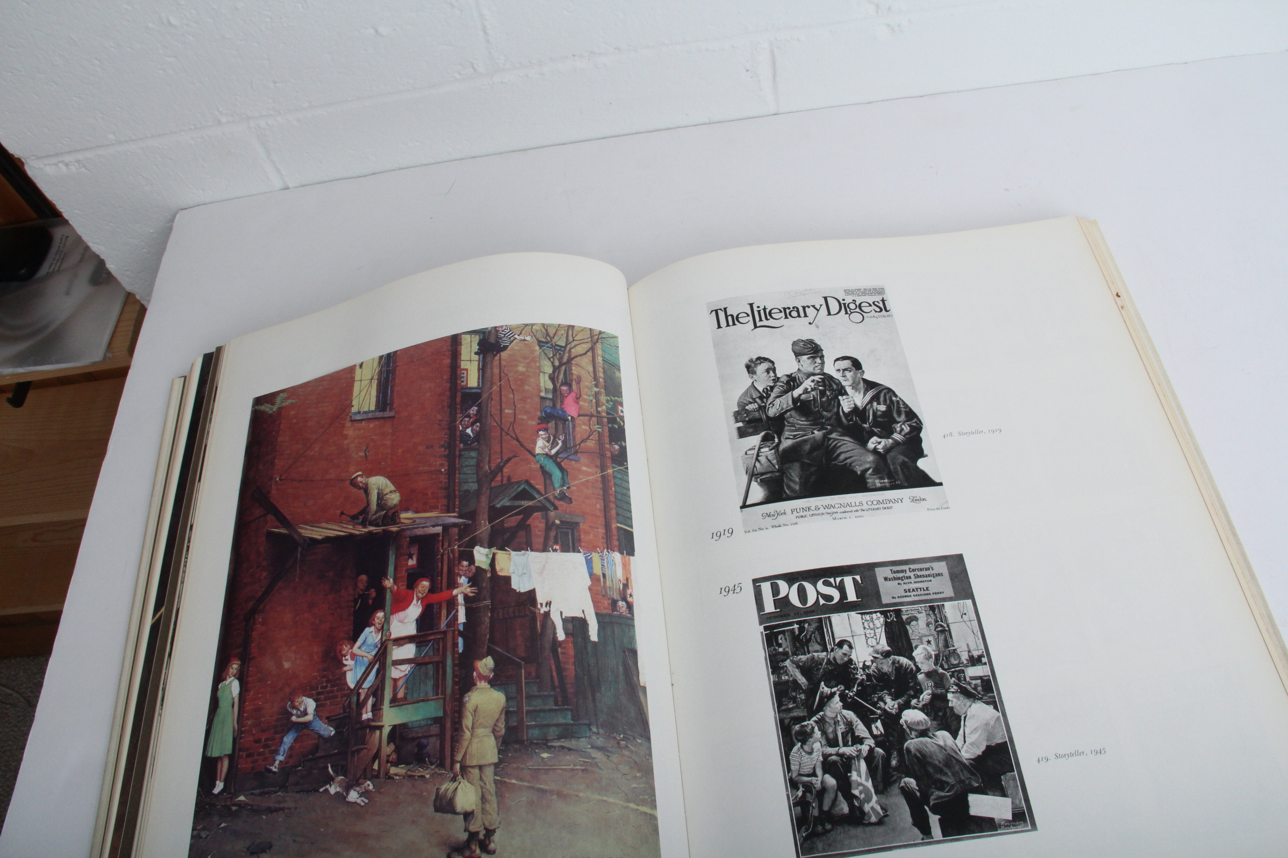 Norman Rockwell Coffee Table Book