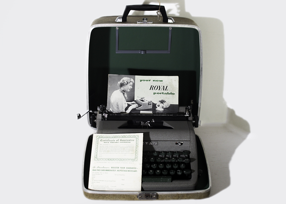 Royal Quiet Deluxe Typewriter
