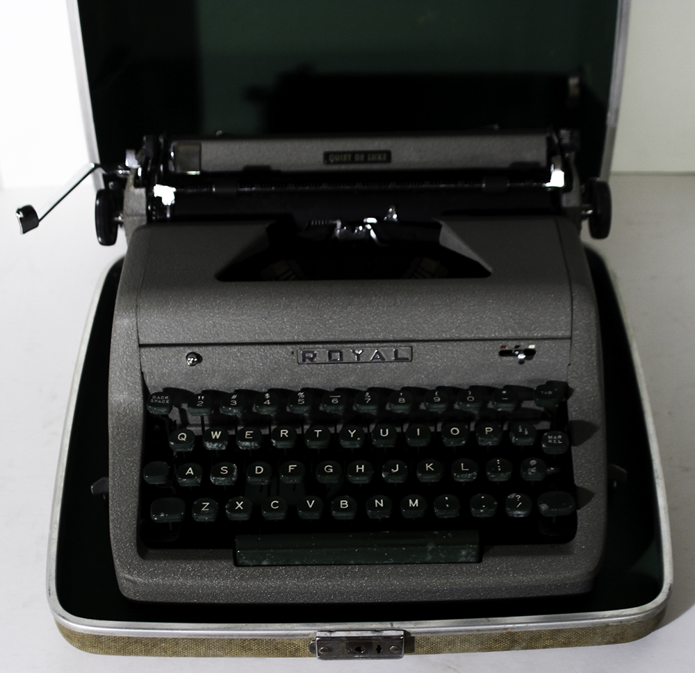 Royal Quiet Deluxe Typewriter