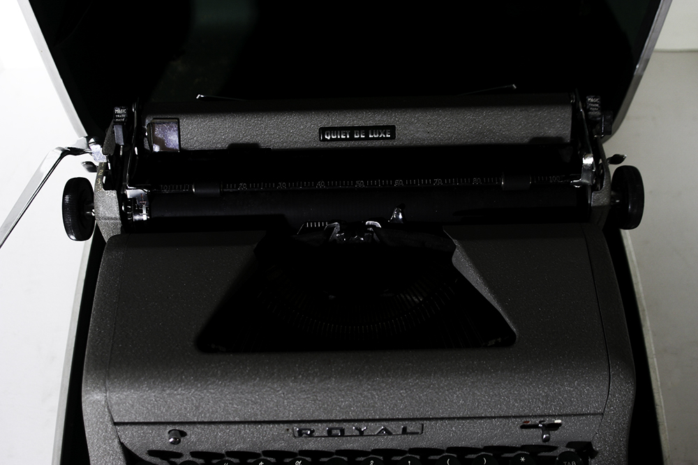 Royal Quiet Deluxe Typewriter