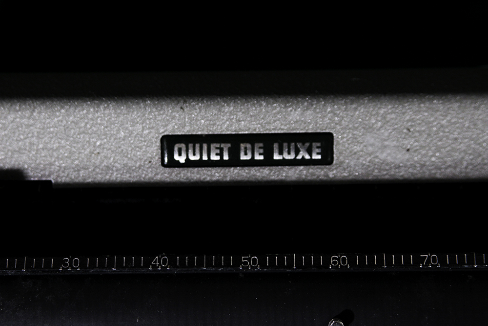 Royal Quiet Deluxe Typewriter