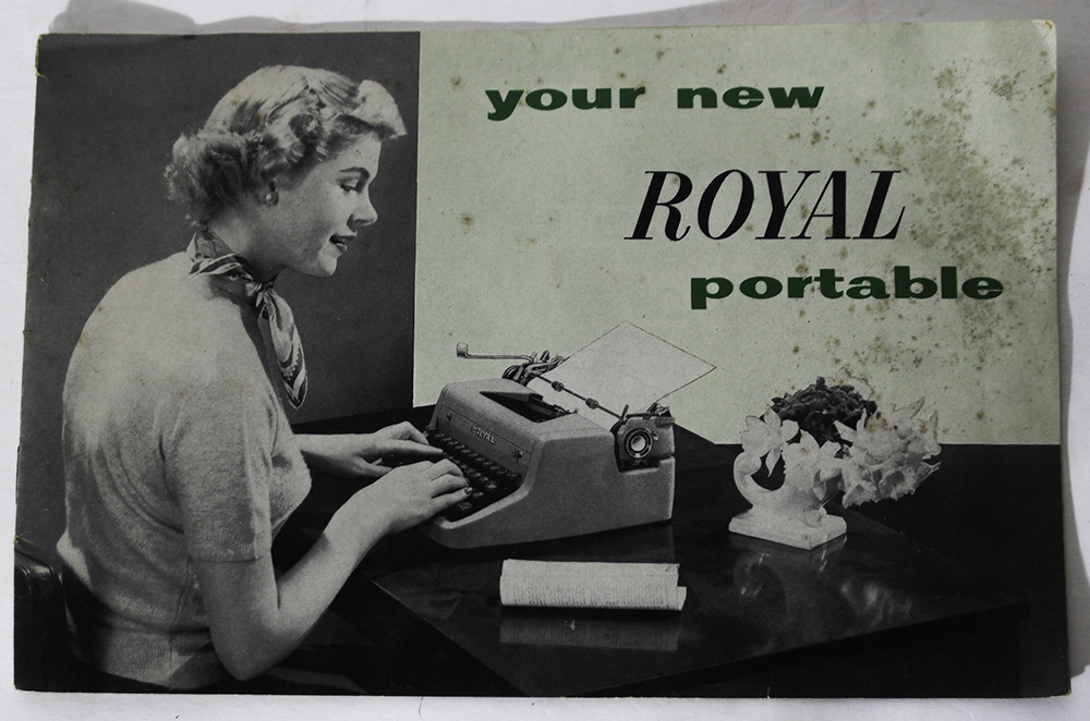 Royal Quiet Deluxe Typewriter