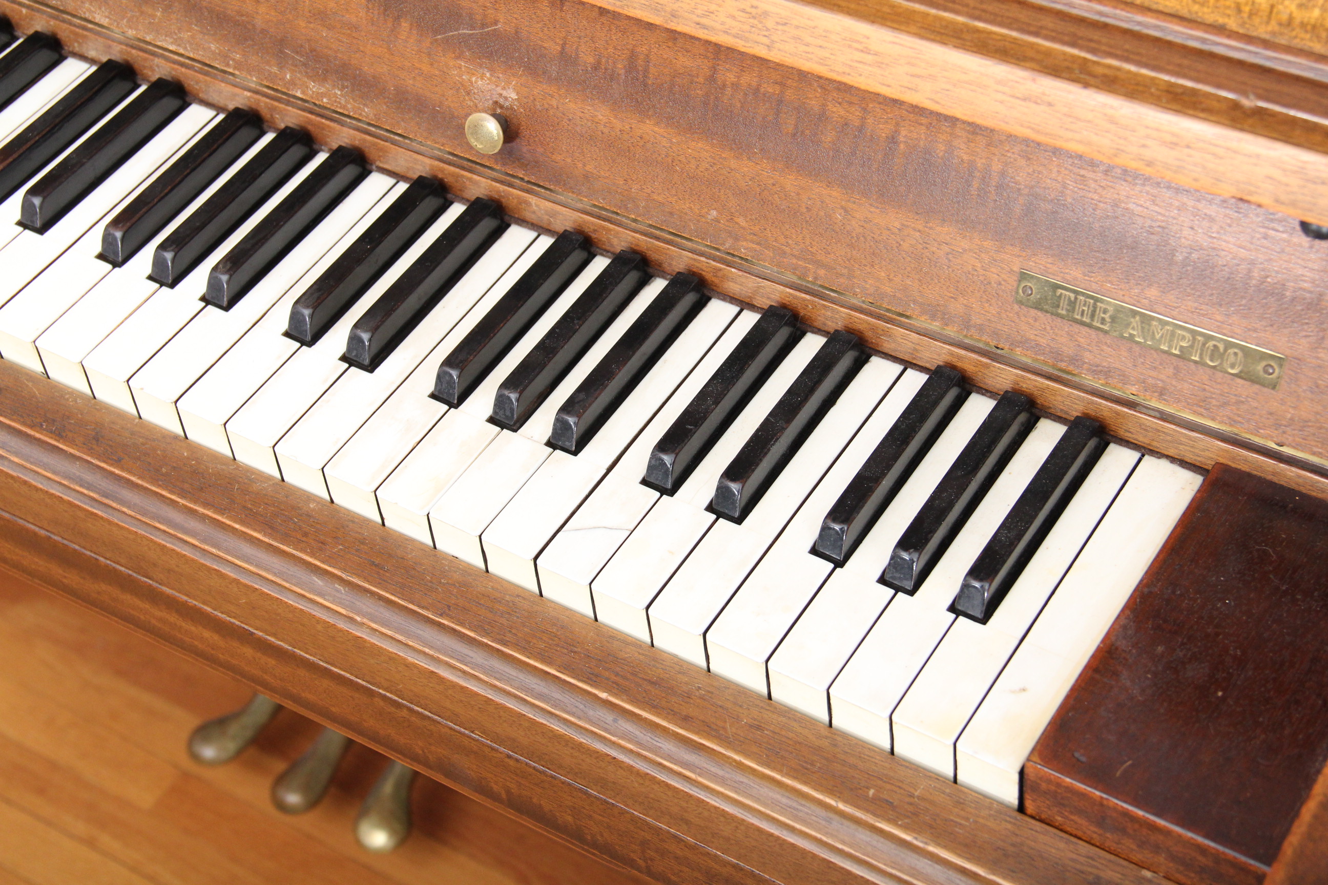 Antique Player Piano by Haines Bros