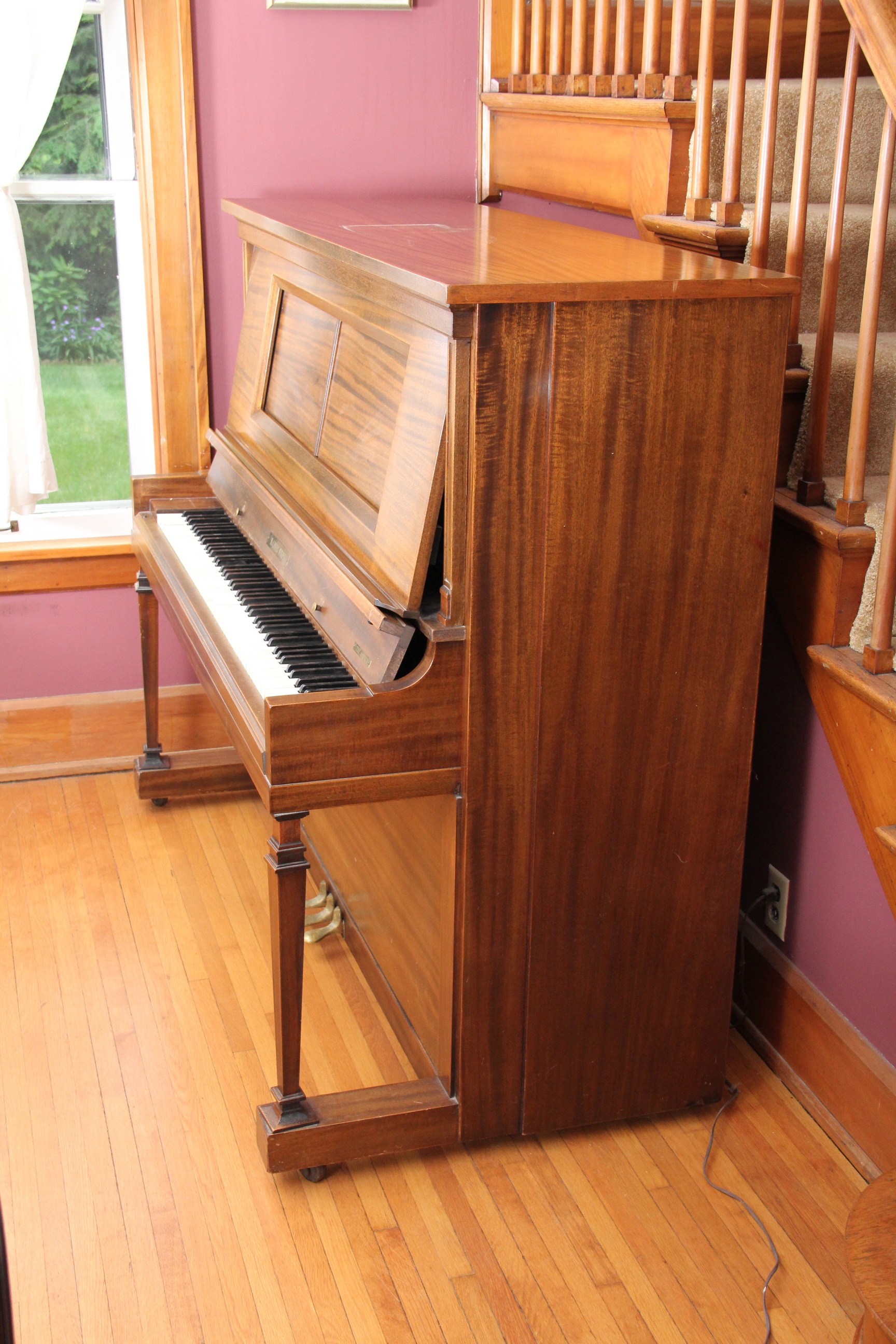 Antique Player Piano by Haines Bros
