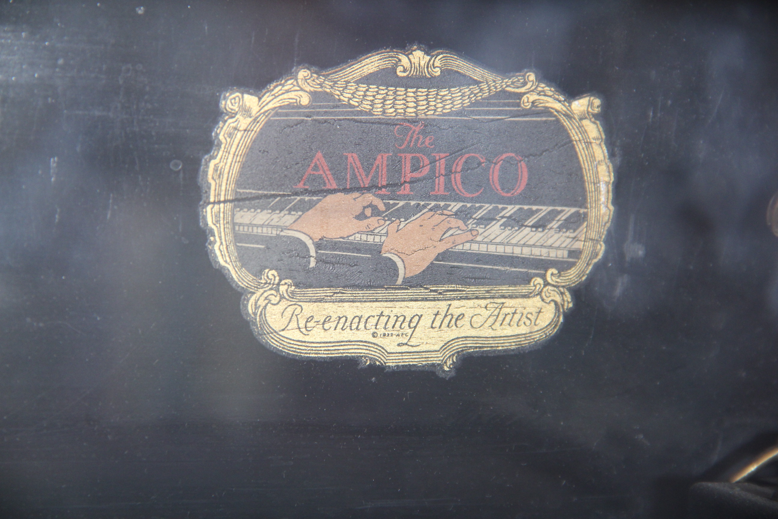 Antique Player Piano by Haines Bros