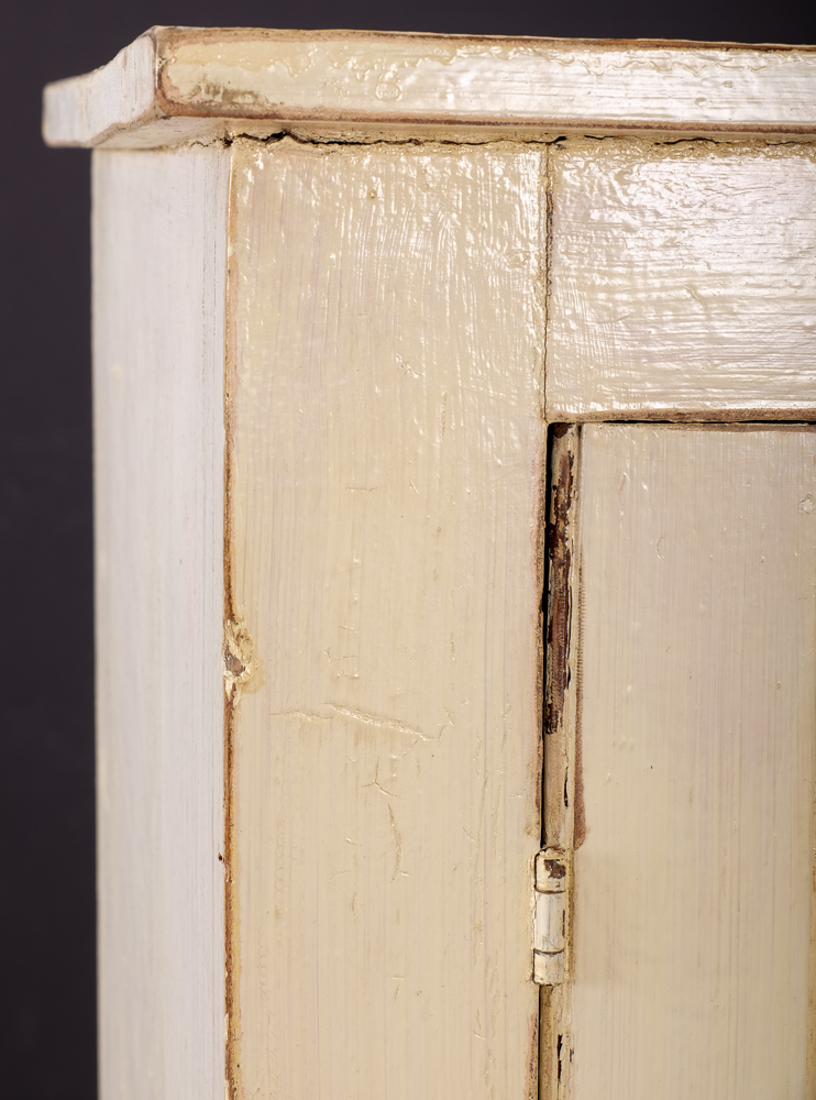 Painted Cupboard with Pull-Out Table