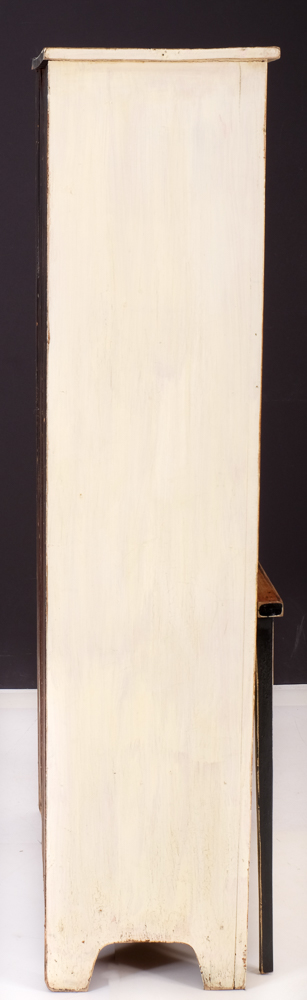 Painted Cupboard with Pull-Out Table