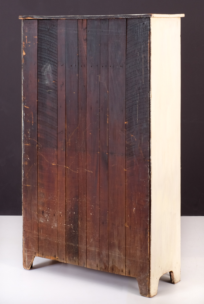 Painted Cupboard with Pull-Out Table