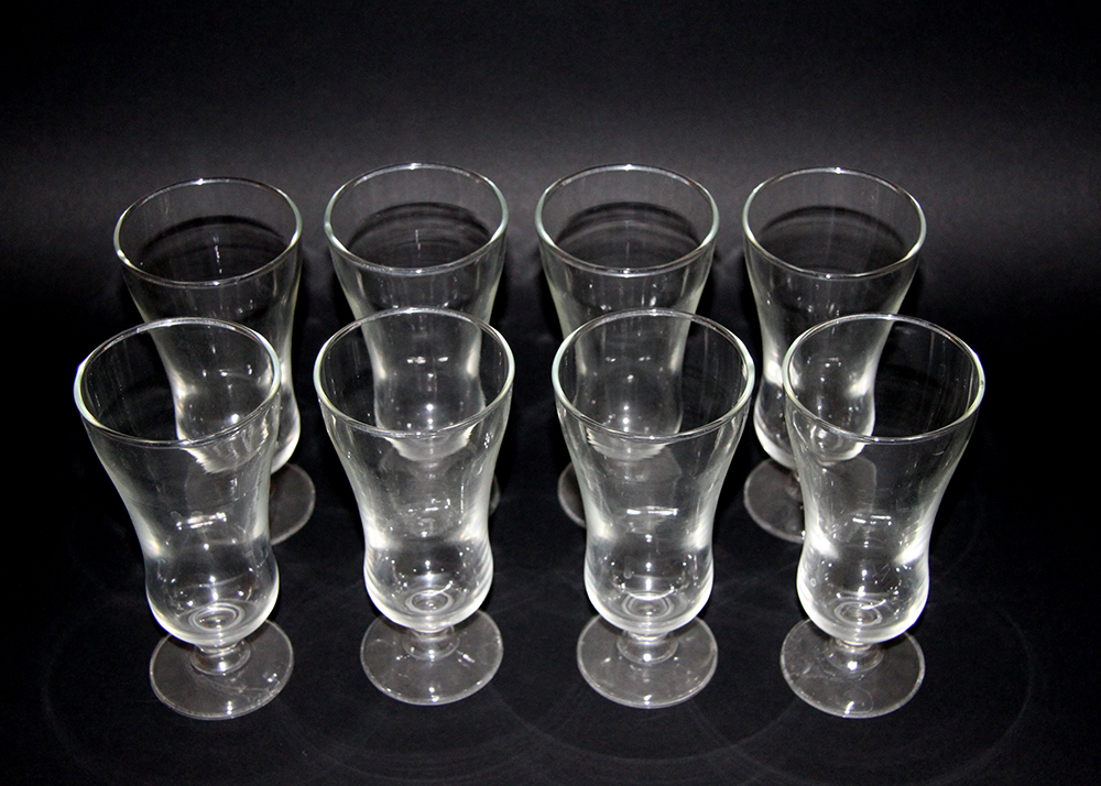 Stemmed Water Glass Set