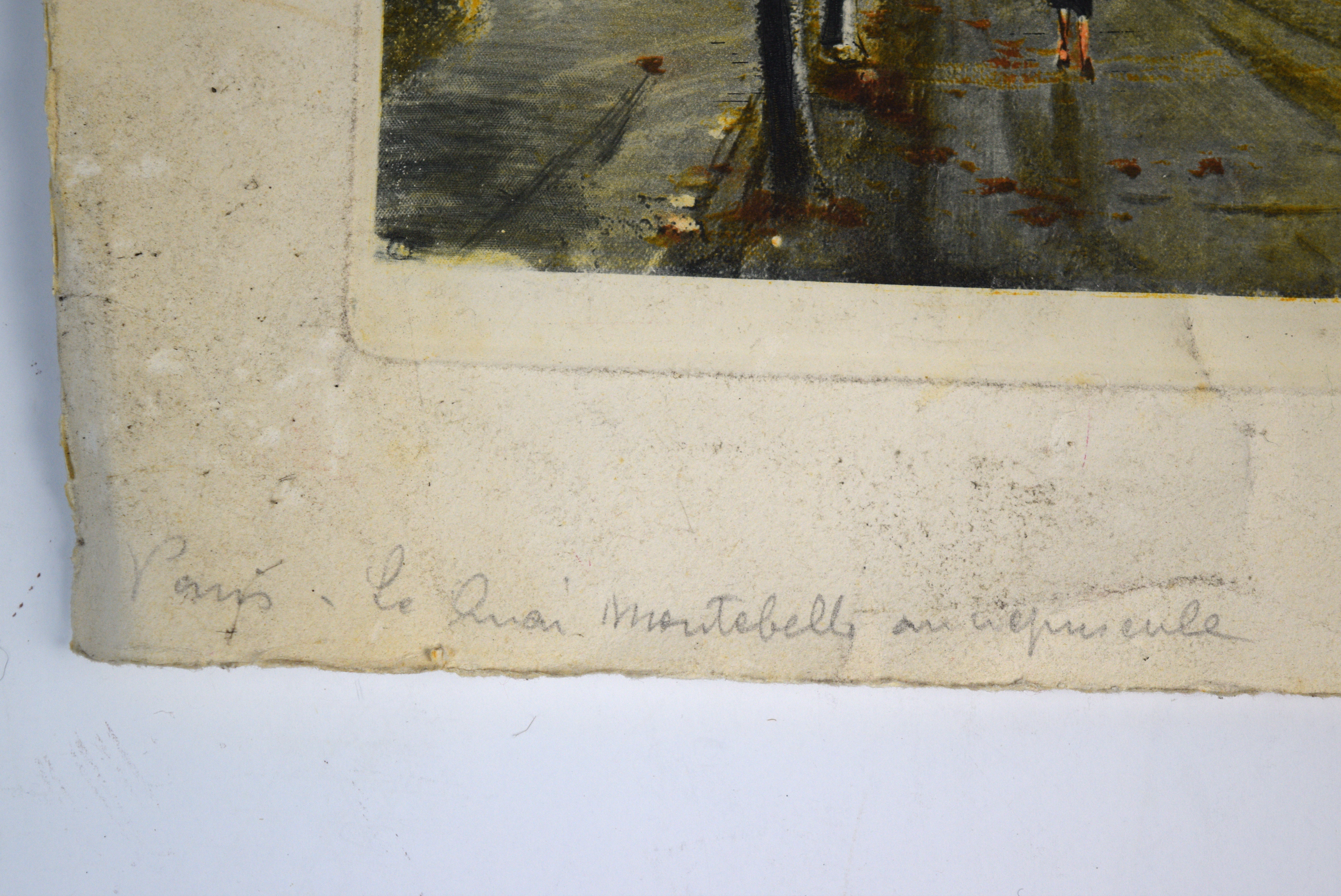 Charles Mondin Notre Dame Etching