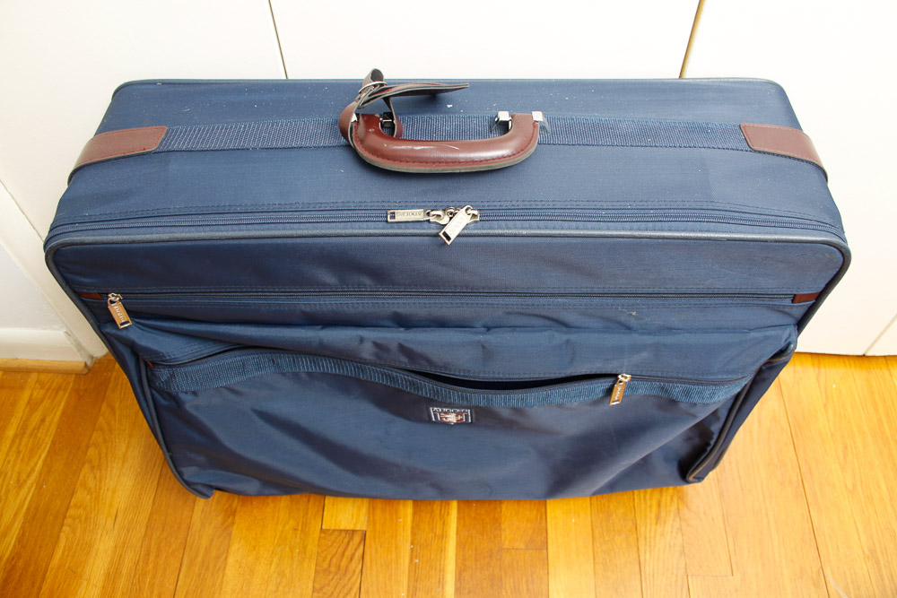 Assorted Navy Blue Luggage