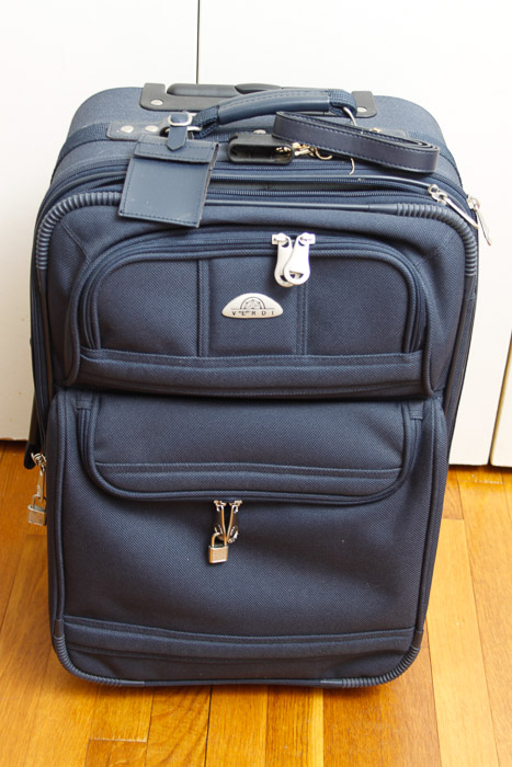 Assorted Navy Blue Luggage