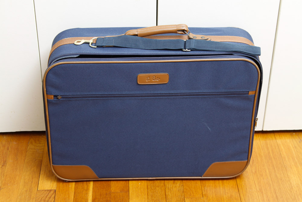 Assorted Navy Blue Luggage