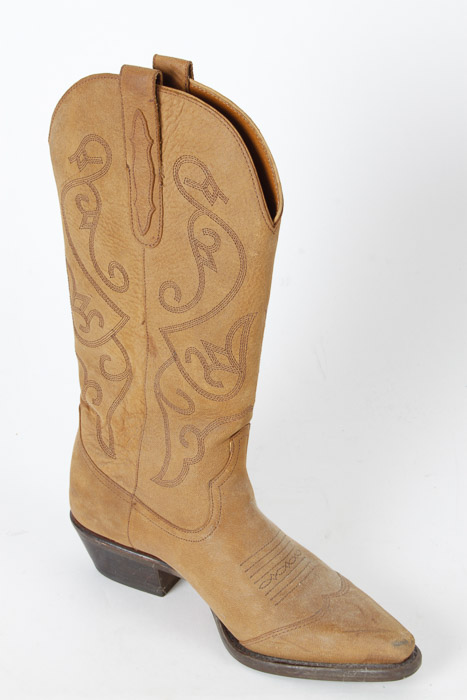 Nine West Leather Western Boots