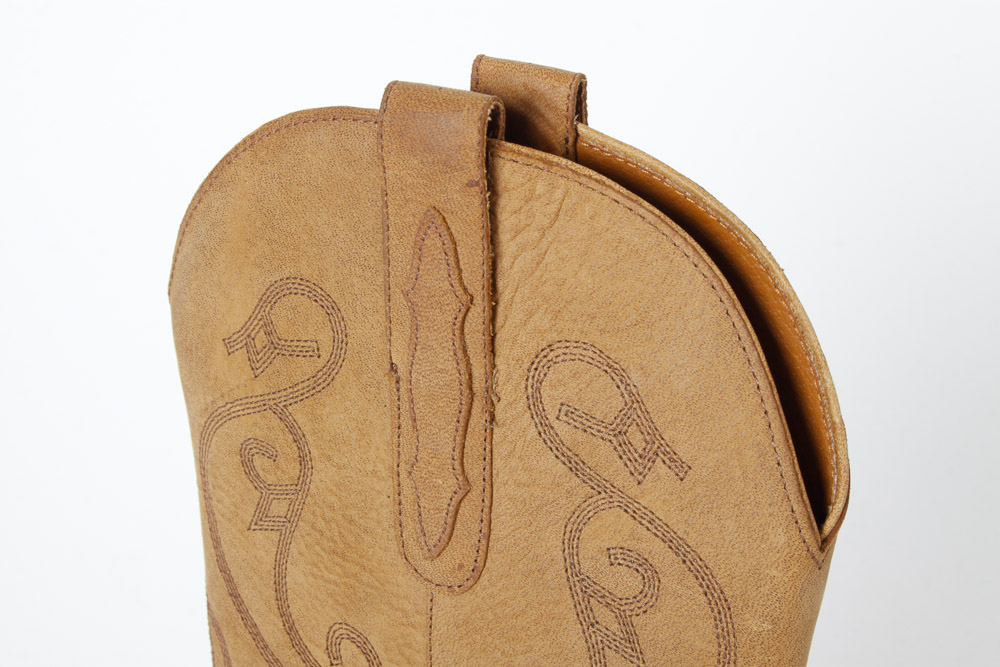 Nine West Leather Western Boots