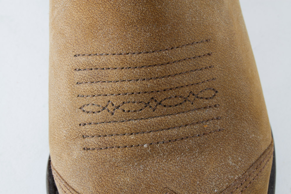 Nine West Leather Western Boots