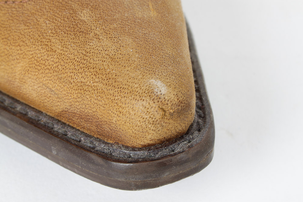 Nine West Leather Western Boots