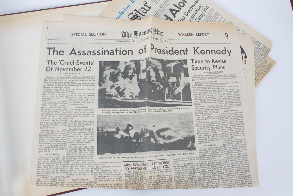 JFK Commemorative Literature