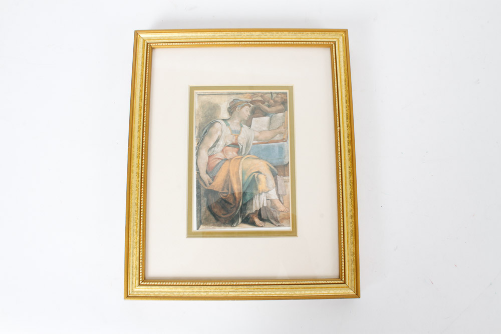 Framed Michelangelo Prints