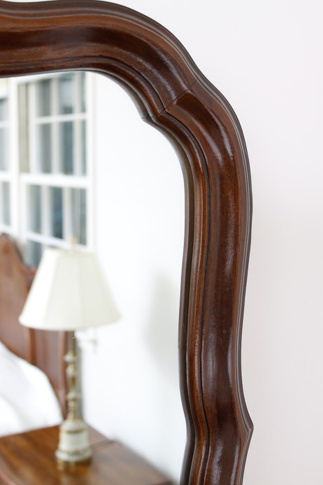 French Provincial Dresser and Mirror